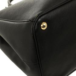 Pre Owned Prada Saffiano Lux Doublezip Tote bag
