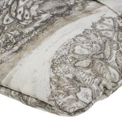 مملوكة مسبقًا حقيبة يد برادا بيج طباعة موردة قماش بسحاب كلتش