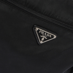 Prada Black Nylon Messenger Bag