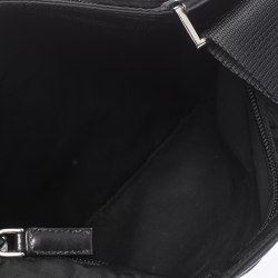 Prada Black Nylon Messenger Bag