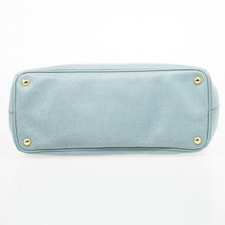 مملوكة مسبقًا Prada Baby Blue Saffiano Lux Double-Zip Tote