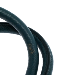 Pre Owned Prada Green Saffiano Leather Small Promenade Shoulder Bag