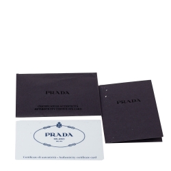 Pre Owned Prada Black Saffiano Lux Leather Small Promenade Crossbody Bag