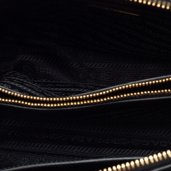 Pre Owned Prada Black Saffiano Lux Leather Small Promenade Crossbody Bag