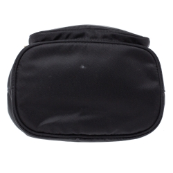 Pre Owned Prada Black Nylon Duet Top Handle Bag