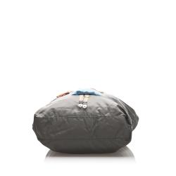 Pre Owned Prada Black Nylon Tessuto Tokyo Edition Tote Bag