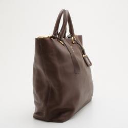Pre Owned Prada Vitello Daino Shopping Caffe