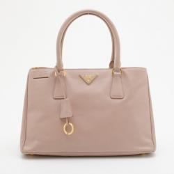 Pre Owned Prada Cameo Saffiano Lux Tote