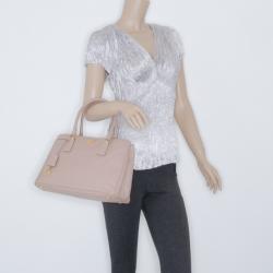 Pre Owned Prada Cameo Saffiano Lux Tote