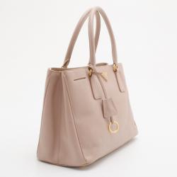 Pre Owned Prada Cameo Saffiano Lux Tote