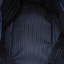مملوكة مسبقًا Prada Bluette Saffiano Lux Leather Tote Bag 