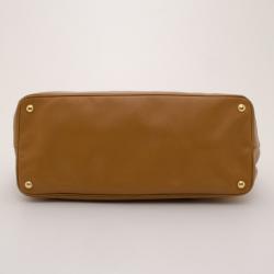 Pre Owned Prada Caramel Saffiano Lux Tote