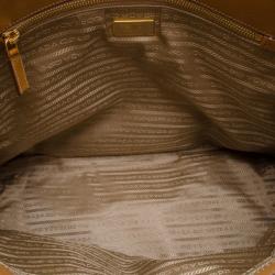 Pre Owned Prada Caramel Saffiano Lux Tote