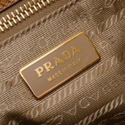 Pre Owned Prada Caramel Saffiano Lux Tote