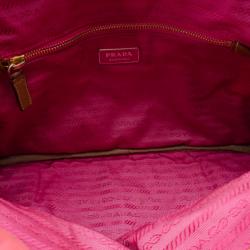 Pre Owned Prada Multicolor Venezia Printed Canvas Satchel