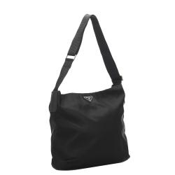 مملوكة مسبقًا Prada Black Nylon Shoulder Bag