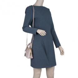 Pre Owned حقيبة برادا سافيانو بلاش فيرنيس ميني بروميناد