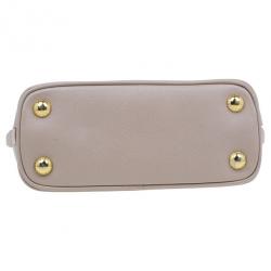 Pre Owned حقيبة برادا سافيانو بلاش فيرنيس ميني بروميناد