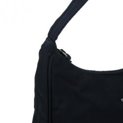 Pre Owned حقيبة برادا ميني توسوتو نايلون أسود