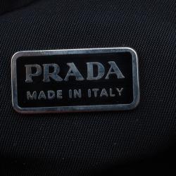 Pre Owned حقيبة برادا ميني توسوتو نايلون أسود