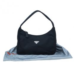 Pre Owned حقيبة برادا ميني توسوتو نايلون أسود