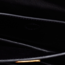 Pre Owned Prada Red/Black Saffiano Lux Leather Cahier Shoulder Bag