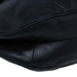 مملوكة مسبقًا Prada Black Leather Shoulder Bag