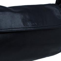 مملوكة مسبقًا Prada Black Leather Shoulder Bag
