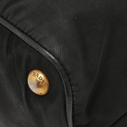 Prada Black Nylon Tote