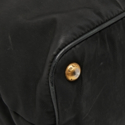Prada Black Nylon Tote