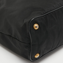 Prada Black Nylon Tote