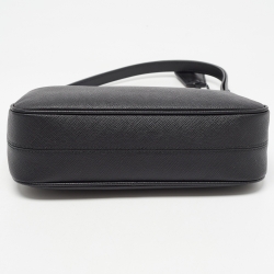 Prada Black Saffiano Leather Mini Bag