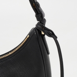 Prada Black Saffiano Leather Mini Bag