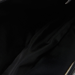 Pre Owned Prada Black Nylon Baguette Bag