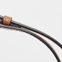 Pre Owned Prada Brown Saffiano Leather Mini Sound Top Handle Bag