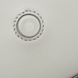 Pre Owned Prada Grey Saffiano Cuir and City Leather Identity Shoulder Bag