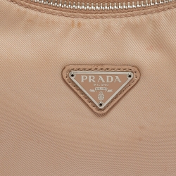مملوكة مسبقًا حقيبة برادا باغيت ري إدشن 2005 جلد ونايلون بيج