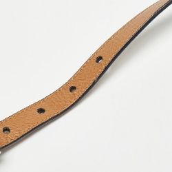 مملوكة مسبقًا Prada Brown Saffiano Leather Sound Top Handle Bag