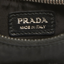 Pre Owned Prada Black Nylon Mini Passamaneria Crossbody Bag