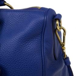 مملوكة مسبقًا Prada Purple Vitello Daino Zip Tote