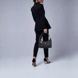 Prada Black Nylon Re-Edition 2000 Baguette Bag