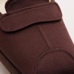 Pre Owned Prada Brown Satin Square Toe Pumps Size 39.5