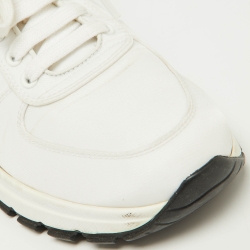 مملوكة مسبقًا حذاء رياضي برادا أربطة سويدي كحلي مقاس 38.5