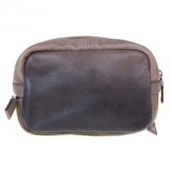 مملوكة مسبقًا Prada Leather Cosmetic Pouch