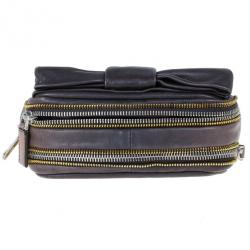 مملوكة مسبقًا Prada Leather Cosmetic Pouch