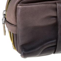 مملوكة مسبقًا Prada Leather Cosmetic Pouch