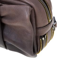 مملوكة مسبقًا Prada Leather Cosmetic Pouch