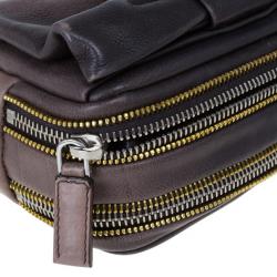 مملوكة مسبقًا Prada Leather Cosmetic Pouch