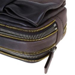 مملوكة مسبقًا Prada Leather Cosmetic Pouch