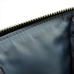 Pre Owned Prada Black Tessuto Nylon Studded Cosmetic Pouch